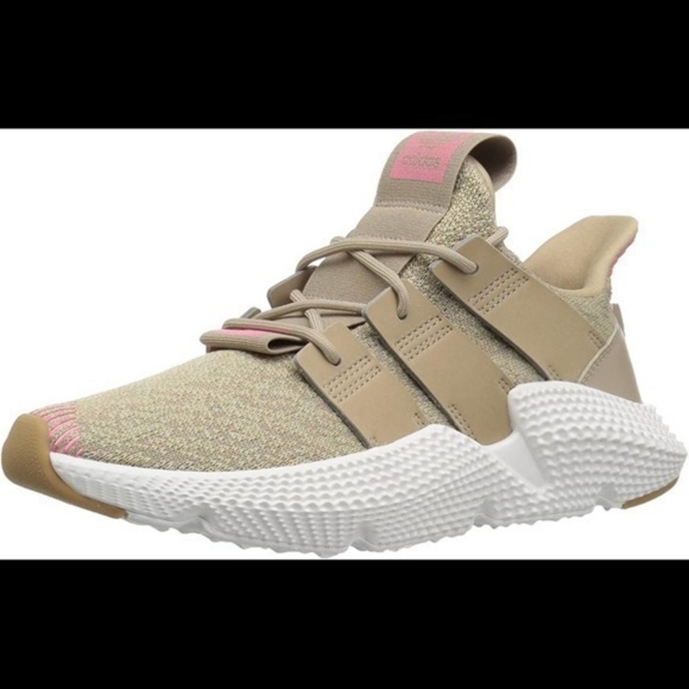 Adidas Prophere Trace Khaki Tan Pink Sneakers